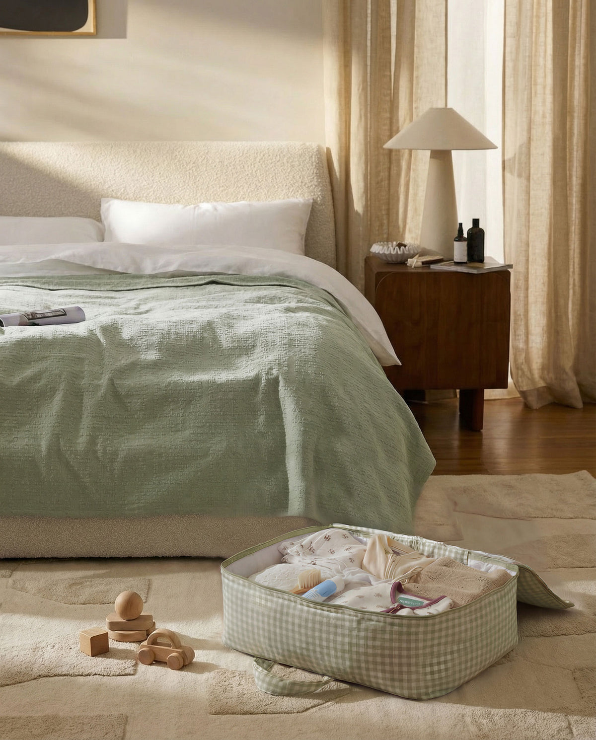 Maleta de viaje infantil - Mint Tea