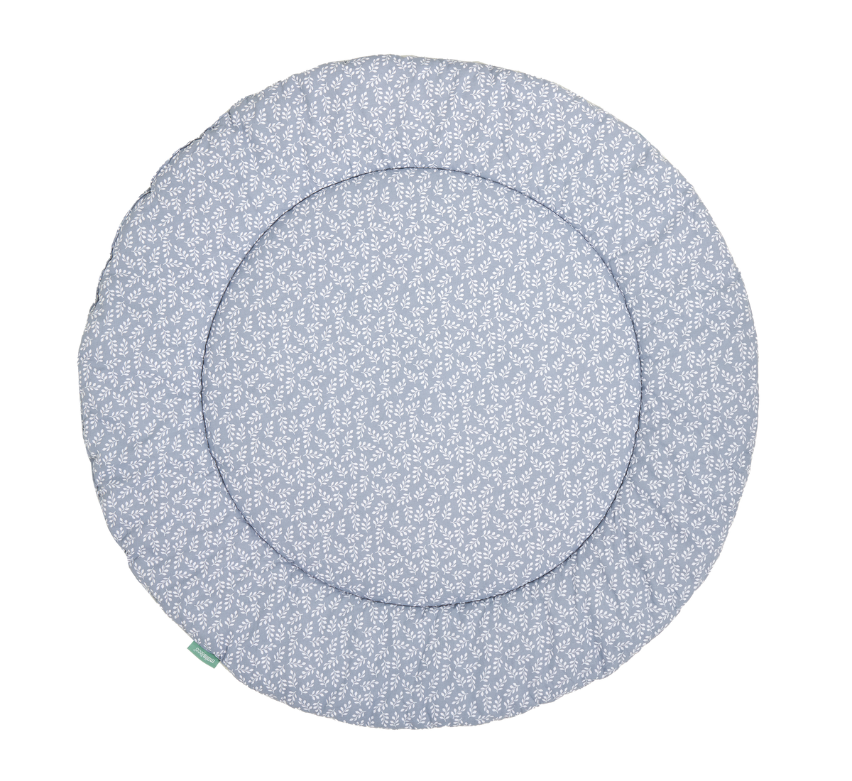 Alfombra redonda para bebé - Blue Garden