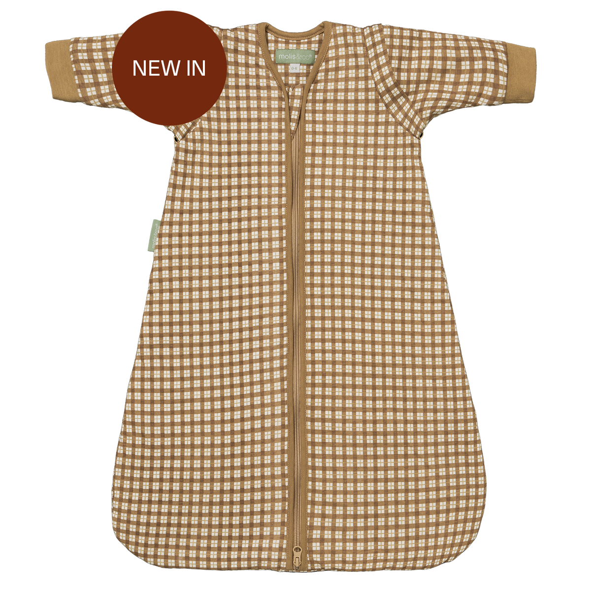 Saco de dormir con mangas - Brown Checks - TOG 1
