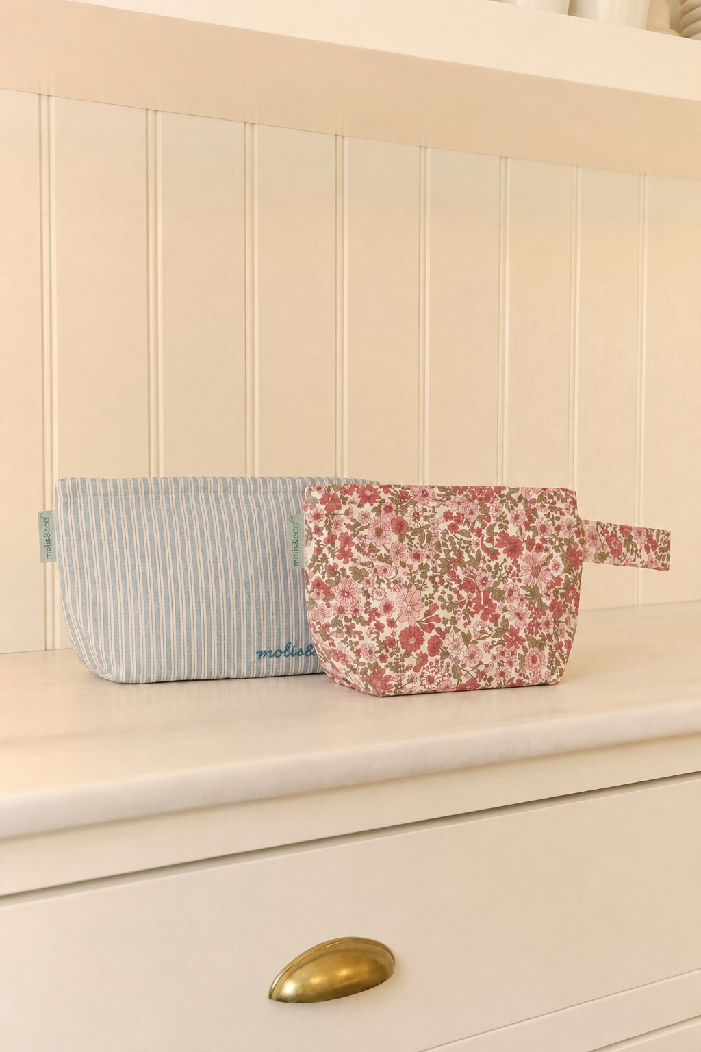 Toiletry bag - Blue Stripes