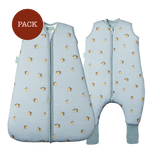 Pack hermanos Colima (2 productos): Pijama manta + saco de dormir TOG 2.5