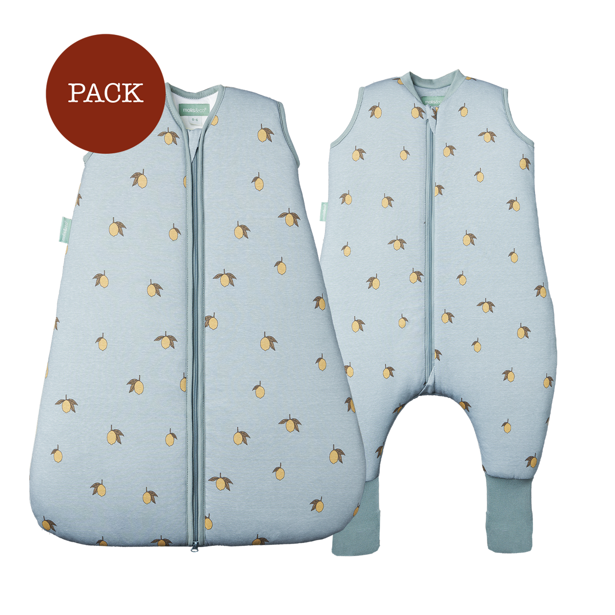 Pack hermanos Colima (2 productos): Pijama manta + saco de dormir TOG 2.5