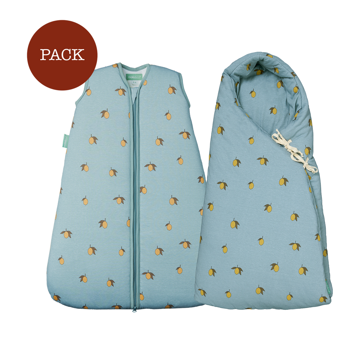 Colima Pack (2 Produkte): fußsack kinderwagen + babyschlafsack TOG 2.5