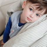 Winterschlafsack für Kinder – Blue Stripes