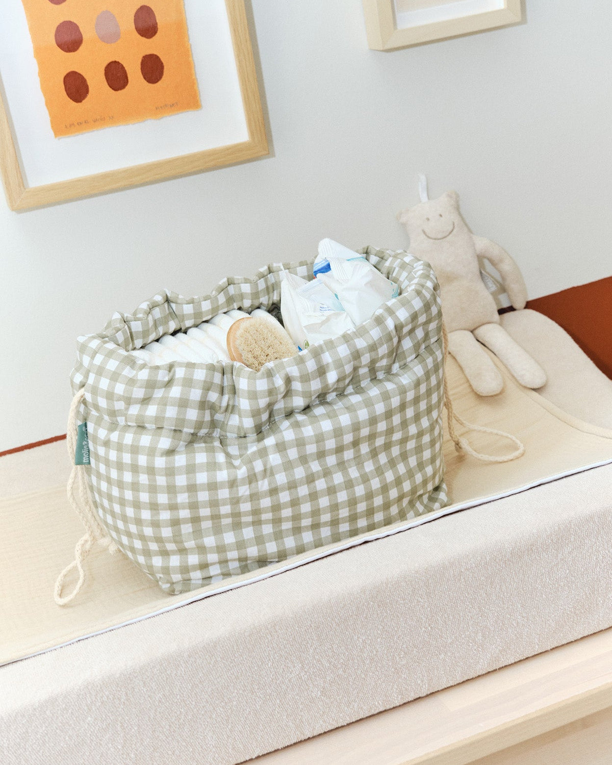 Set Trousse de Toilette & Organiseur Mint Tea (2 pièces)