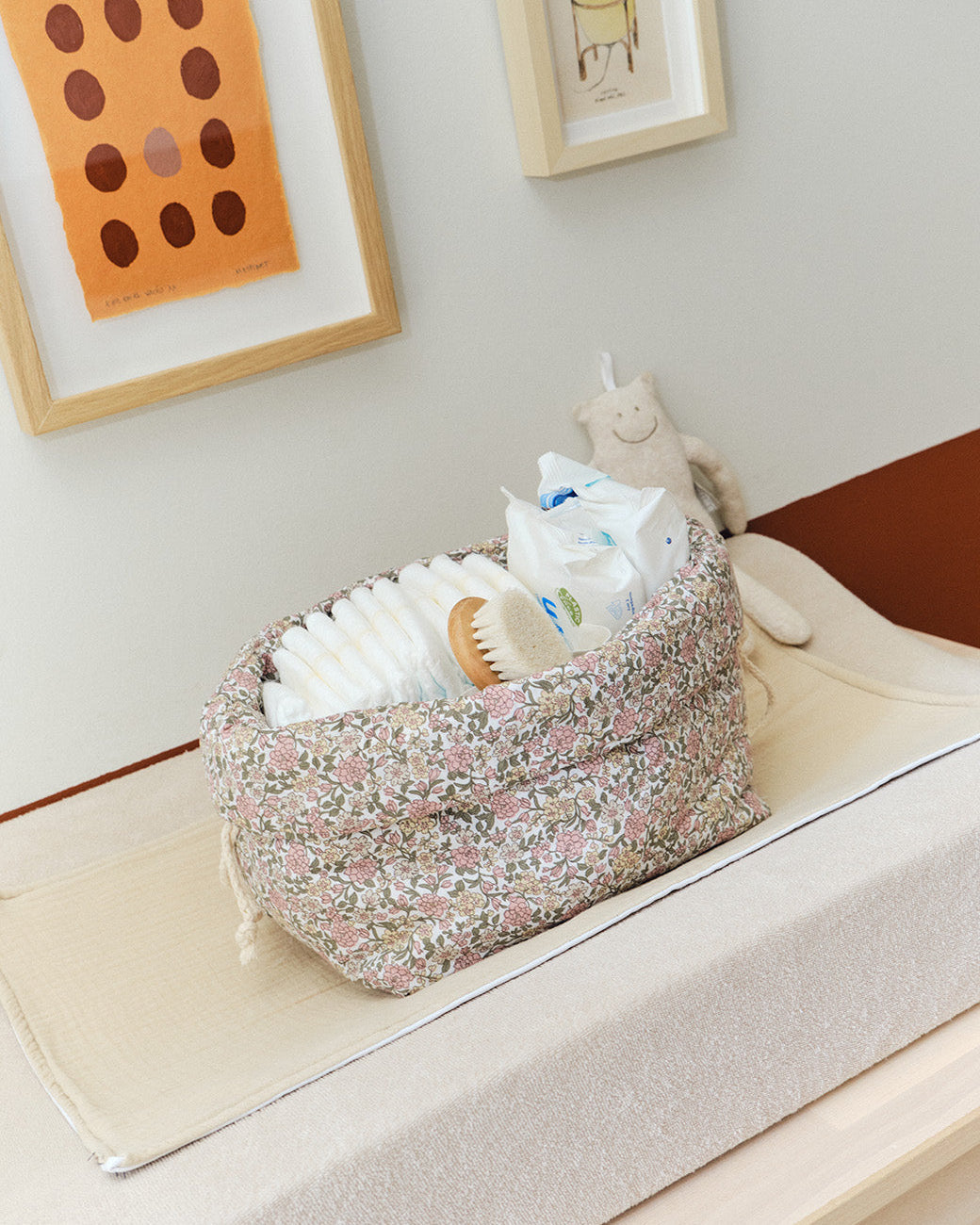 Set Trousse de Toilette & Organiseur Peony (2 pièces)