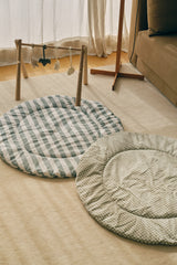 Rounded CRAWLING BLANKET - MINT TEA