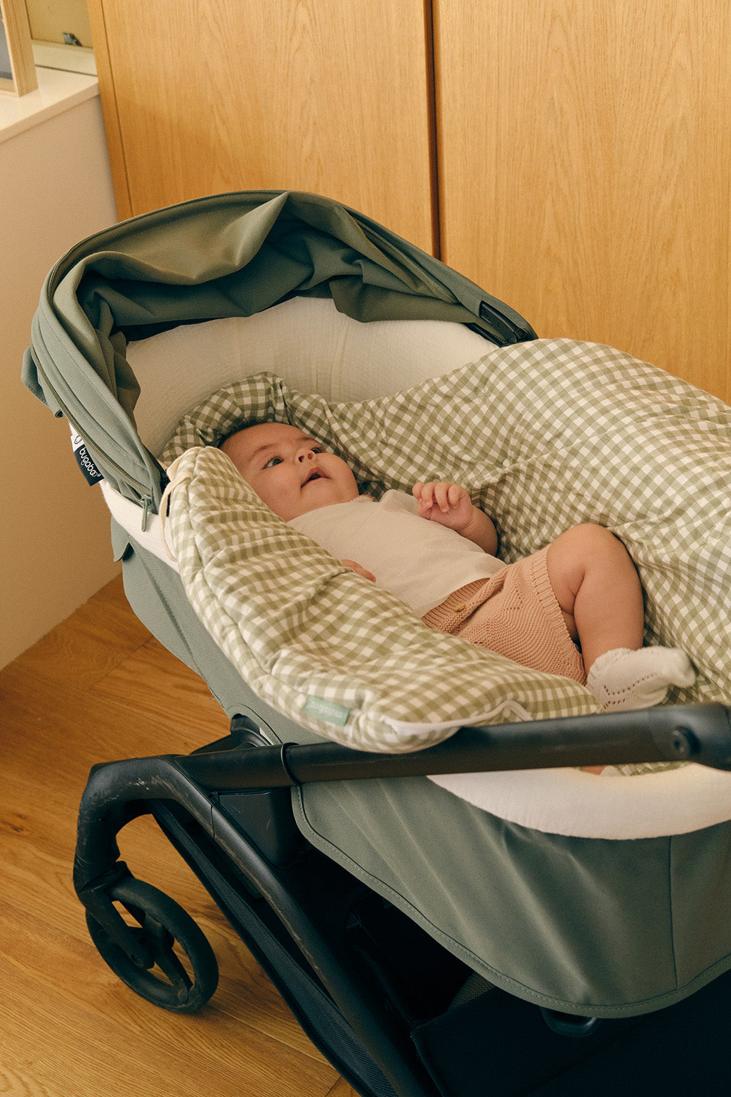 fußsack kinderwagen - Mint Tea - winter