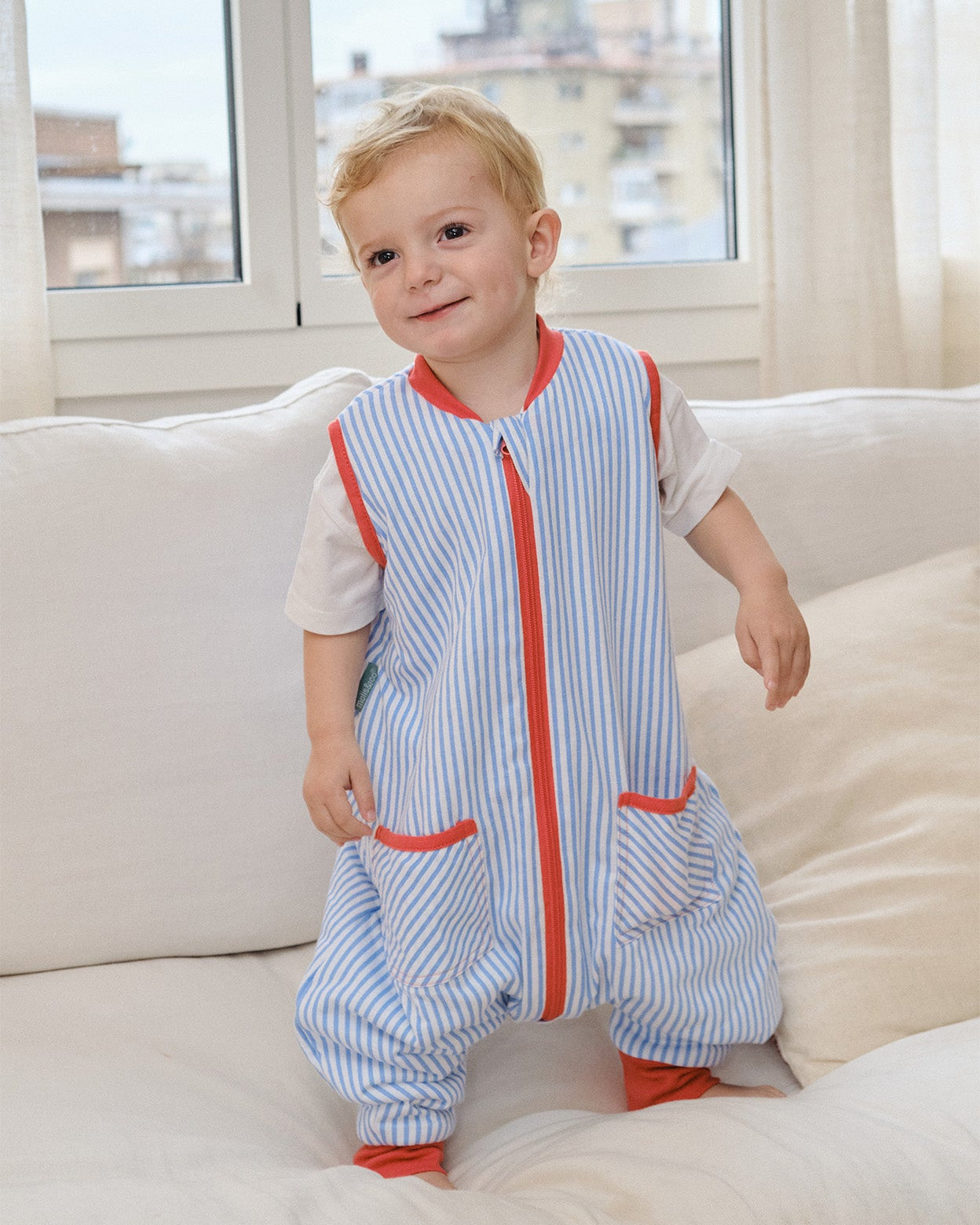 tog 1 schlafsack Schlafsack mit füssen - Sailor blue