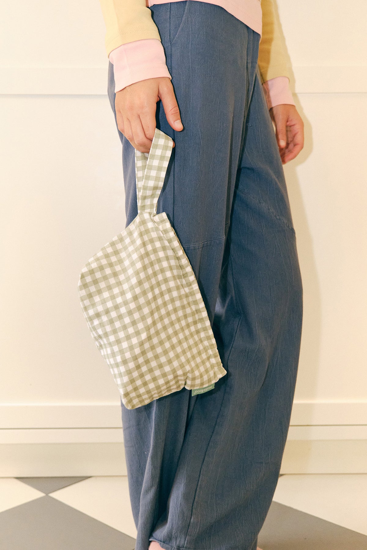 Mint Tea Stroll Pack (4 products): winter footmuff + toiletry bag + baby organizer + TOG 2.5 sleeping bag