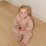 Schalfsack mit Ärmeln und rutschfesten Socken  – Misty Rose – TOG 2.5