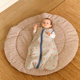 Rounded crawling mat - Peony