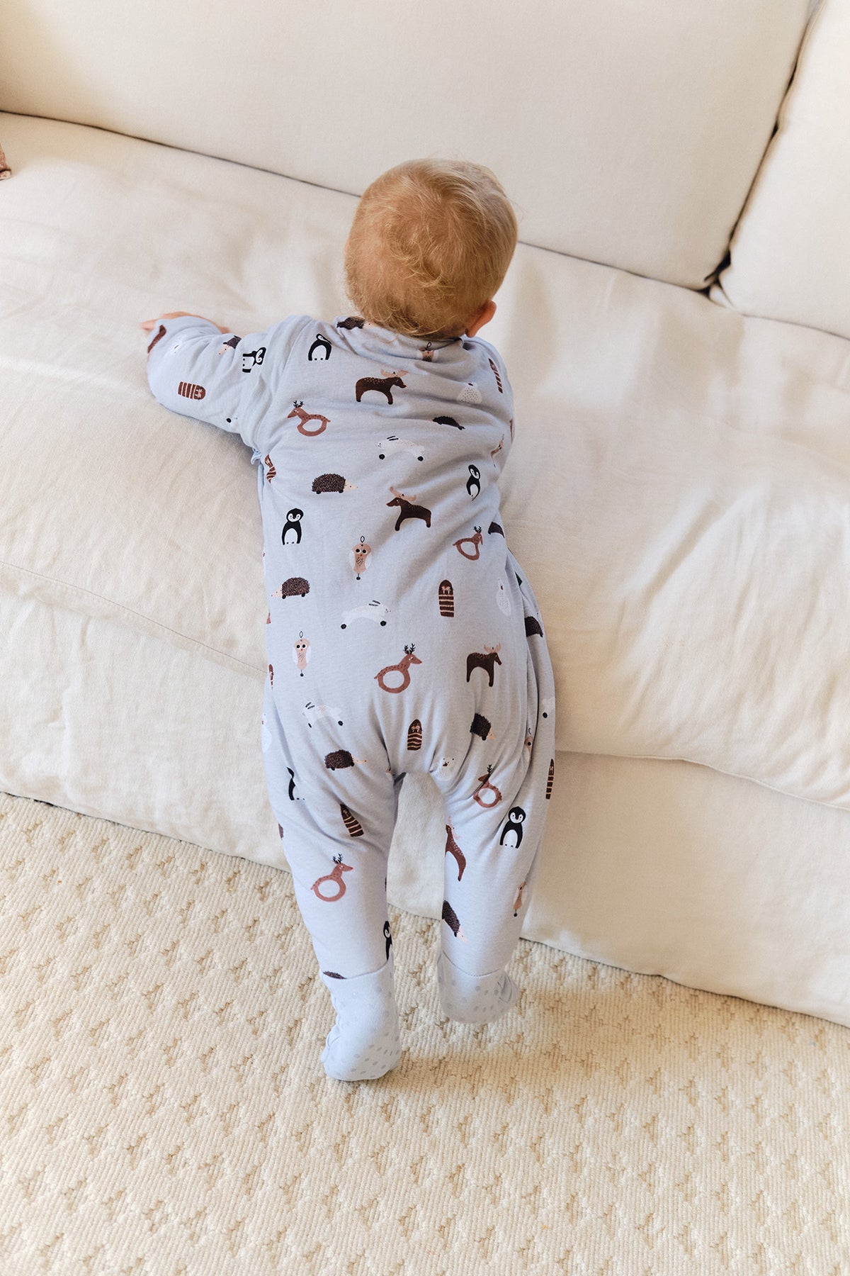 Pijama manta con mangas y calcetines antideslizantes - Winter Animals - TOG 2.5