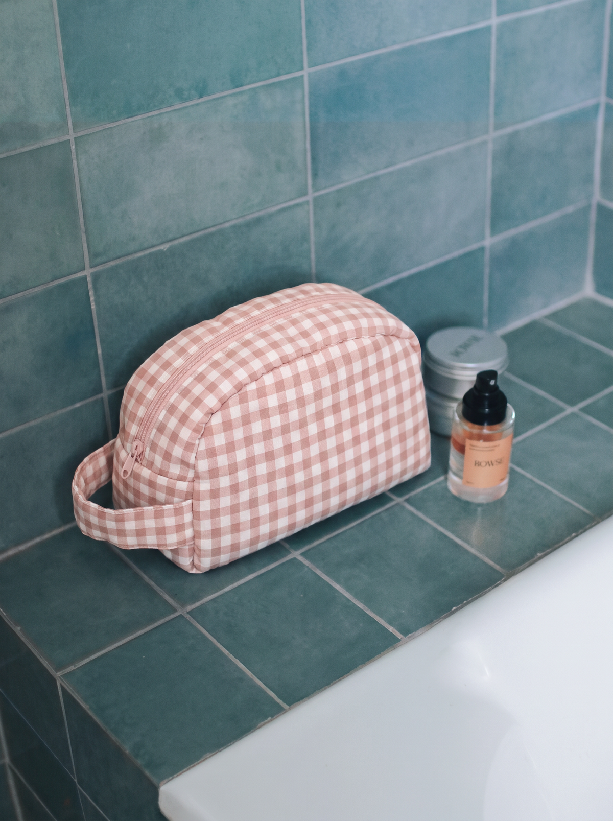 Travel toiletry bag - Dusty Rose