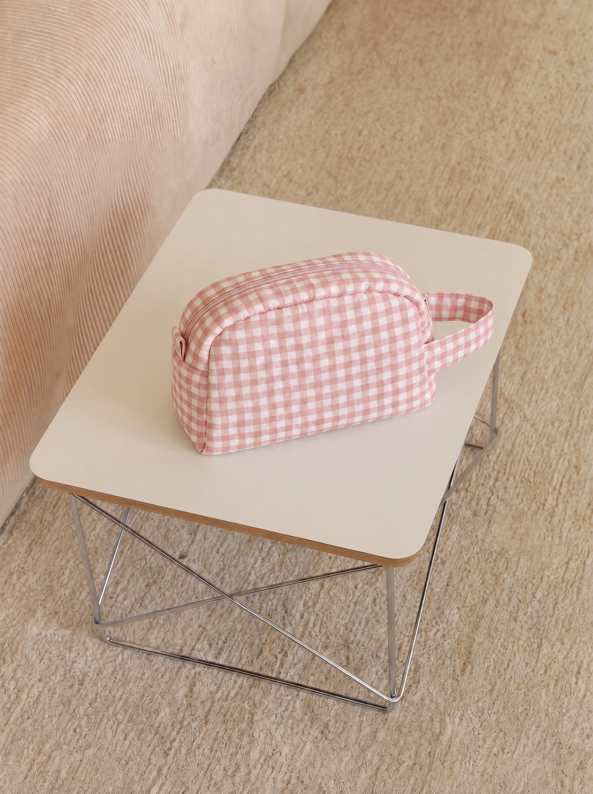 Travel toiletry bag - Dusty Rose