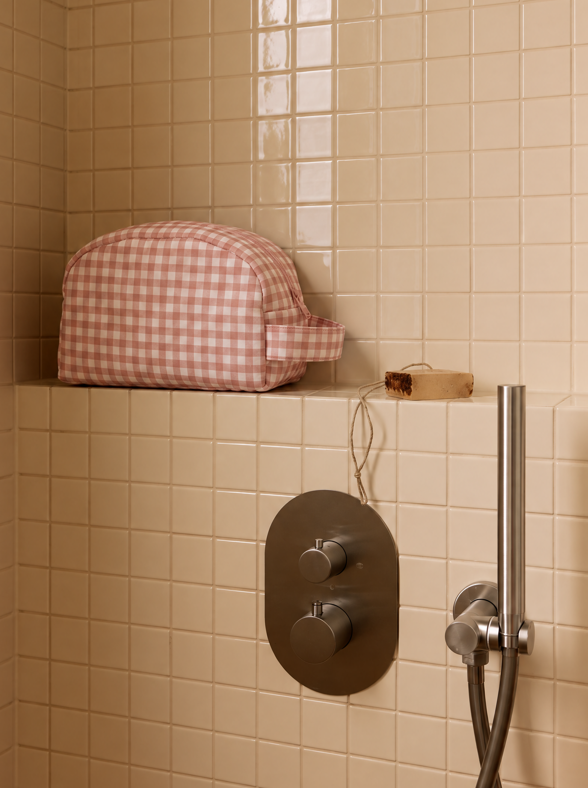 Travel toiletry bag - Dusty Rose
