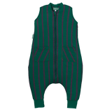Sleeping jumpsuit with pockets - Forest Stripes - TOG 2.5
