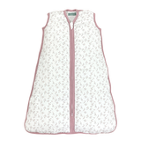 Saco de dormir bebé - Muselina de bambú - Floral Pink - TOG 0.5