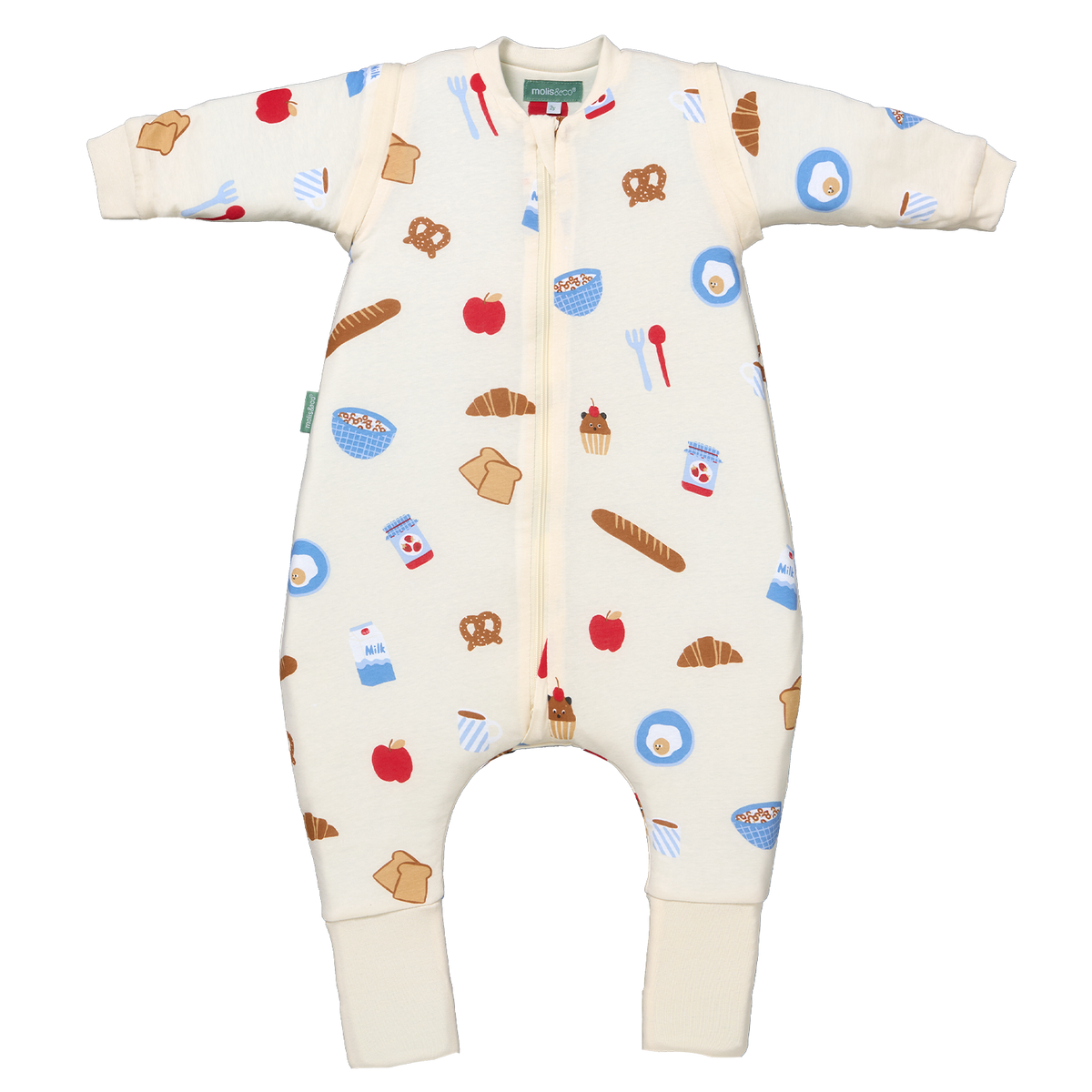 Sleeping jumpsuit with sleeves and socks -Good morning - TOG 1
