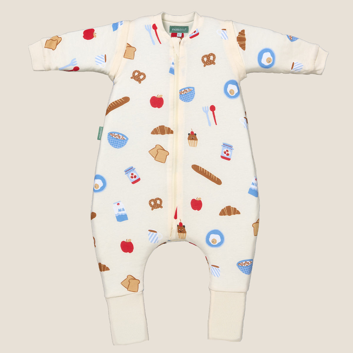 Pijama manta con mangas y calcetines antideslizantes - Good morning- TOG 1