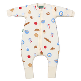 Sleeping jumpsuit with sleeves and socks -Good morning - TOG 1