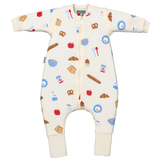 Sleeping jumpsuit with sleeves and socks -Good morning - TOG 1