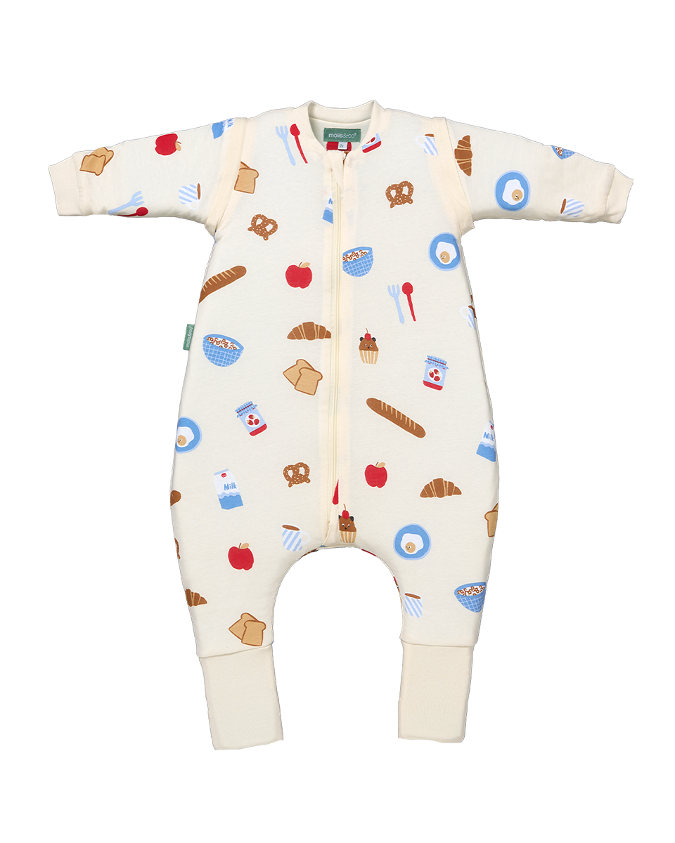 Sleeping jumpsuit with sleeves and socks -Good morning - TOG 1