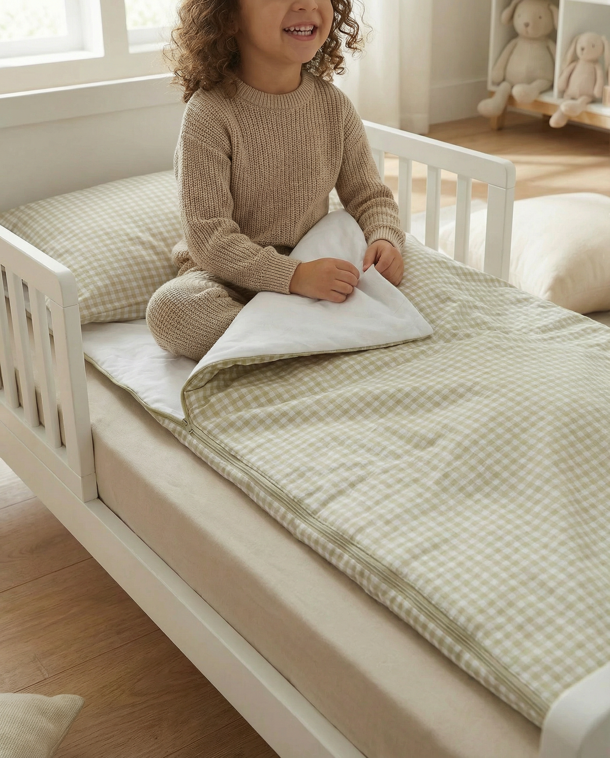 Saco nórdico infantil entretiempo TOG 1 - Mint Tea