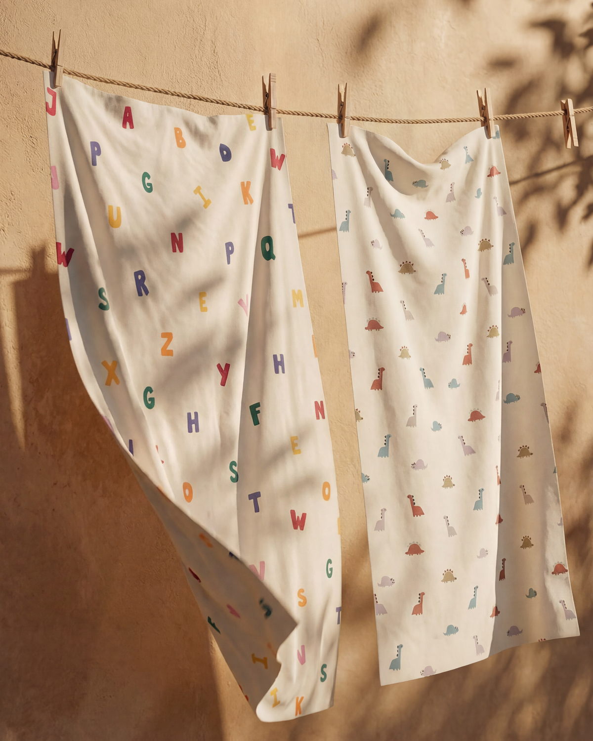 Microfiber towel - Dinos