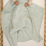 Muslin bamboo blanket - Mercury