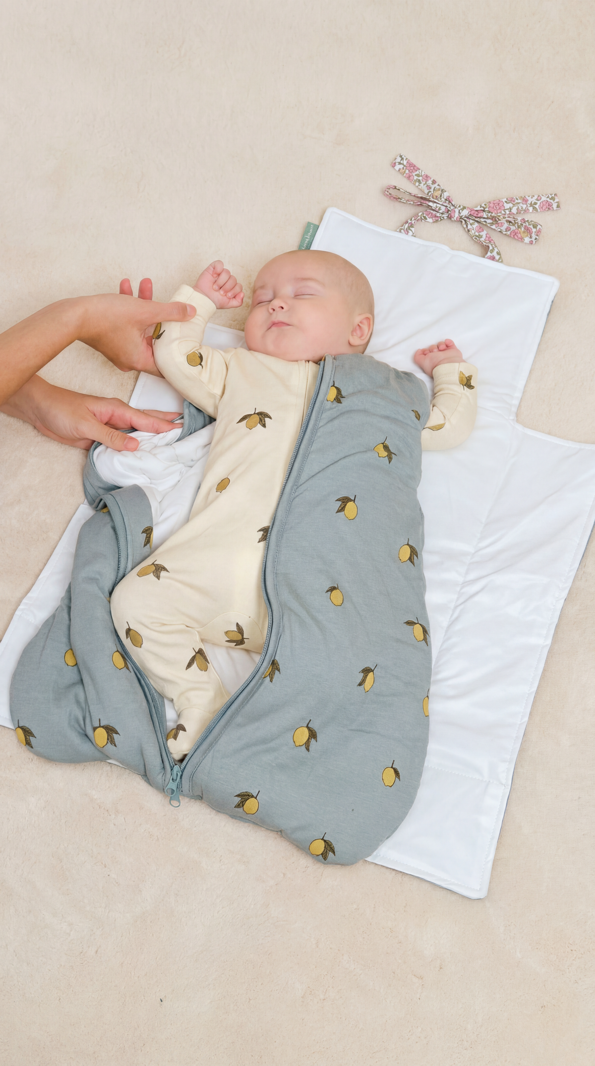 Changing mat - Mint Tea 