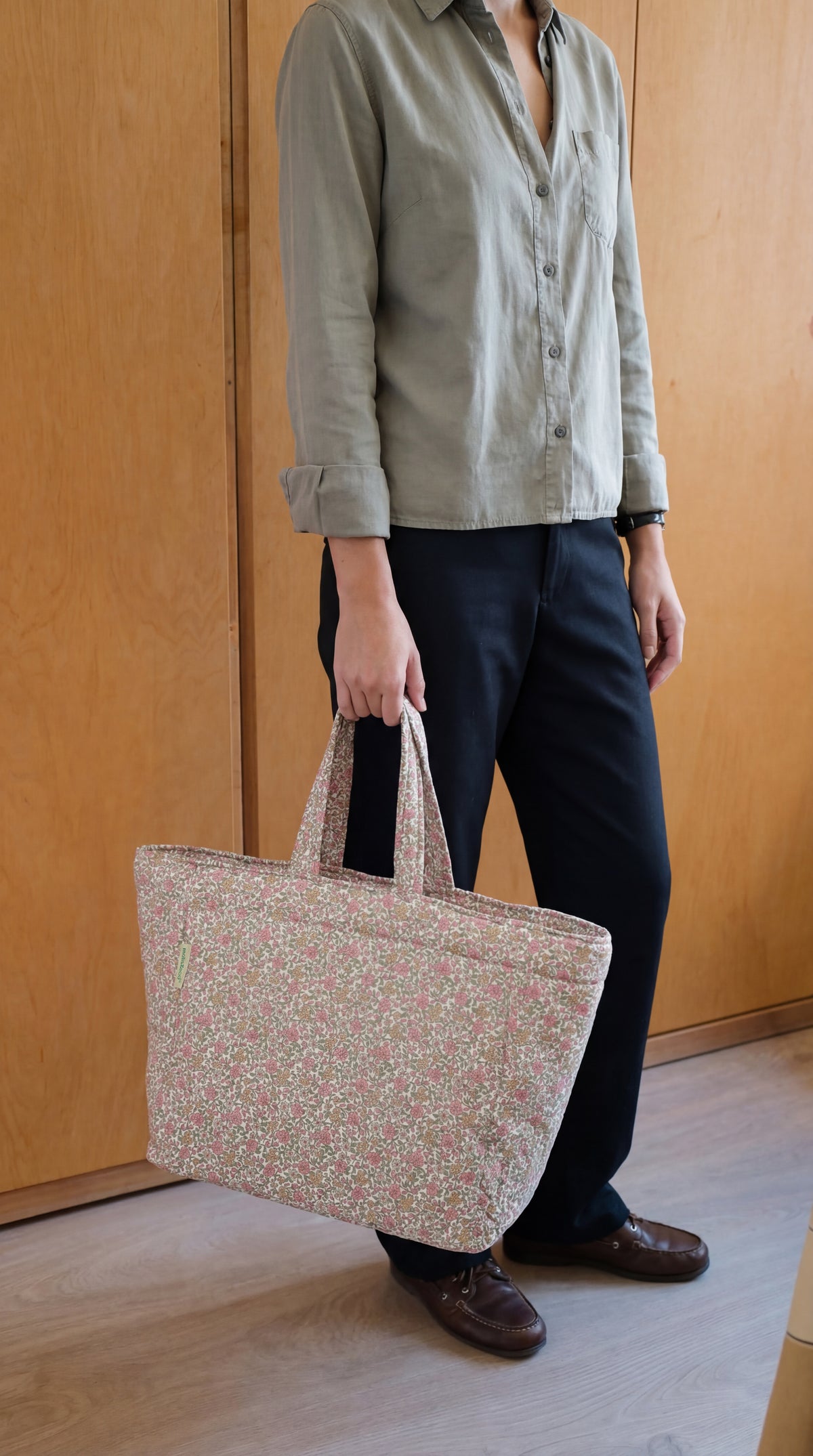 Shopper-Tasche- Mint Tea