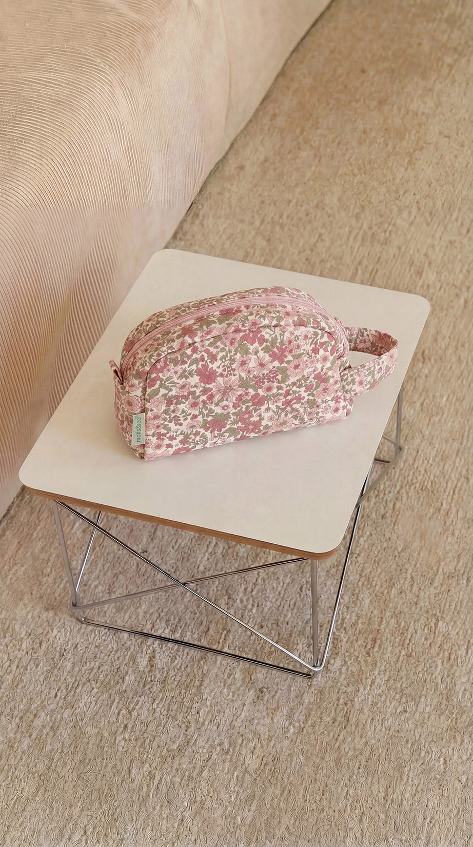 Travel toiletry bag - Winter Comelina