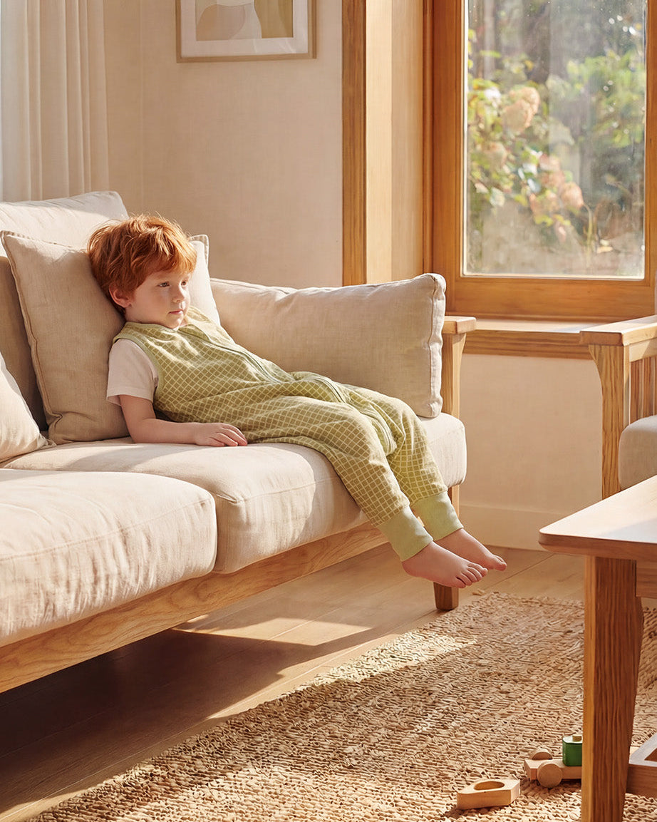 Sleeping jumpsuit - Pistacchio - TOG 0.5