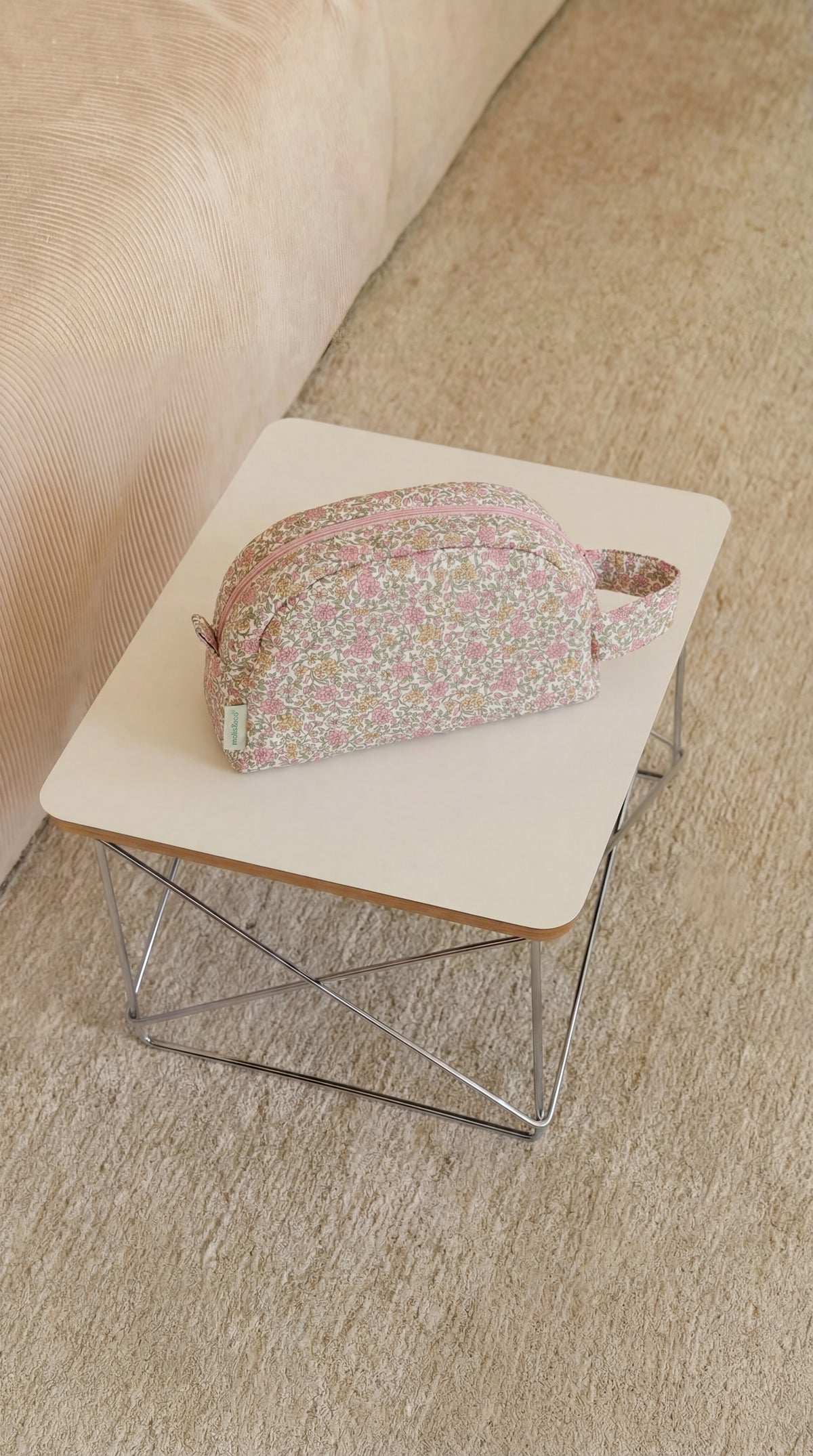 Toiletry bag - Teddy Mocca