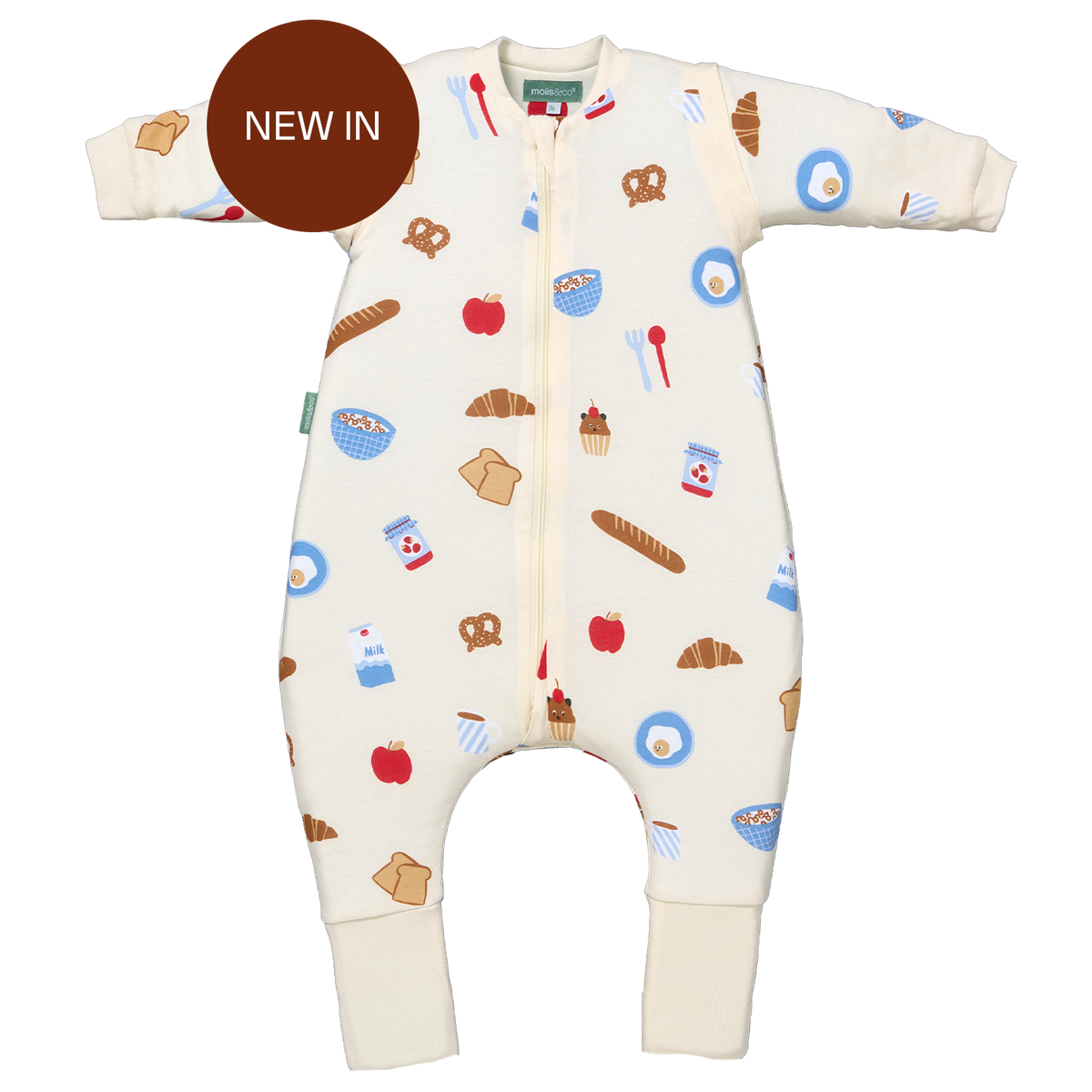 Pijama manta con mangas y calcetines antideslizantes - Good morning- TOG 1