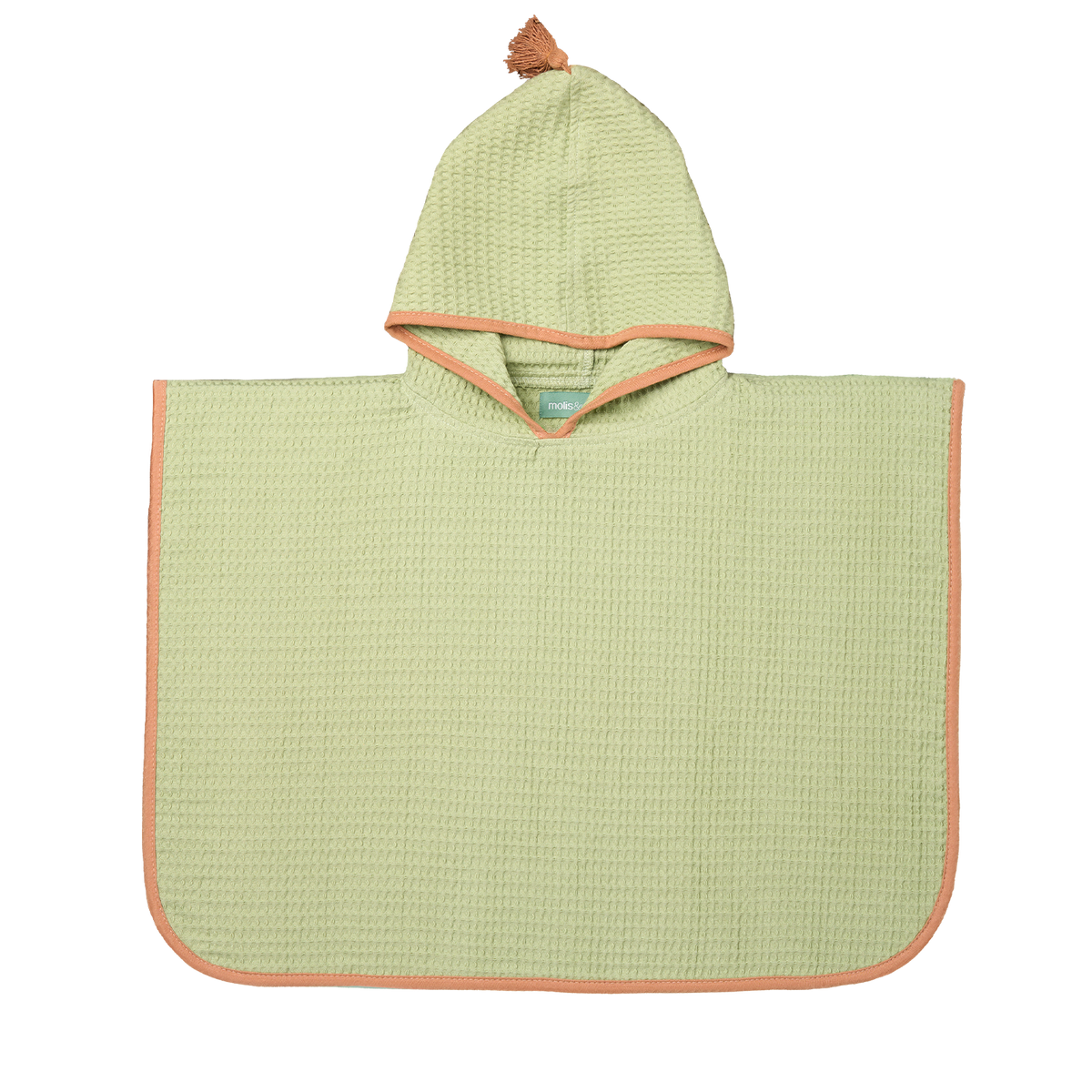 Poncho towel - Green Splash