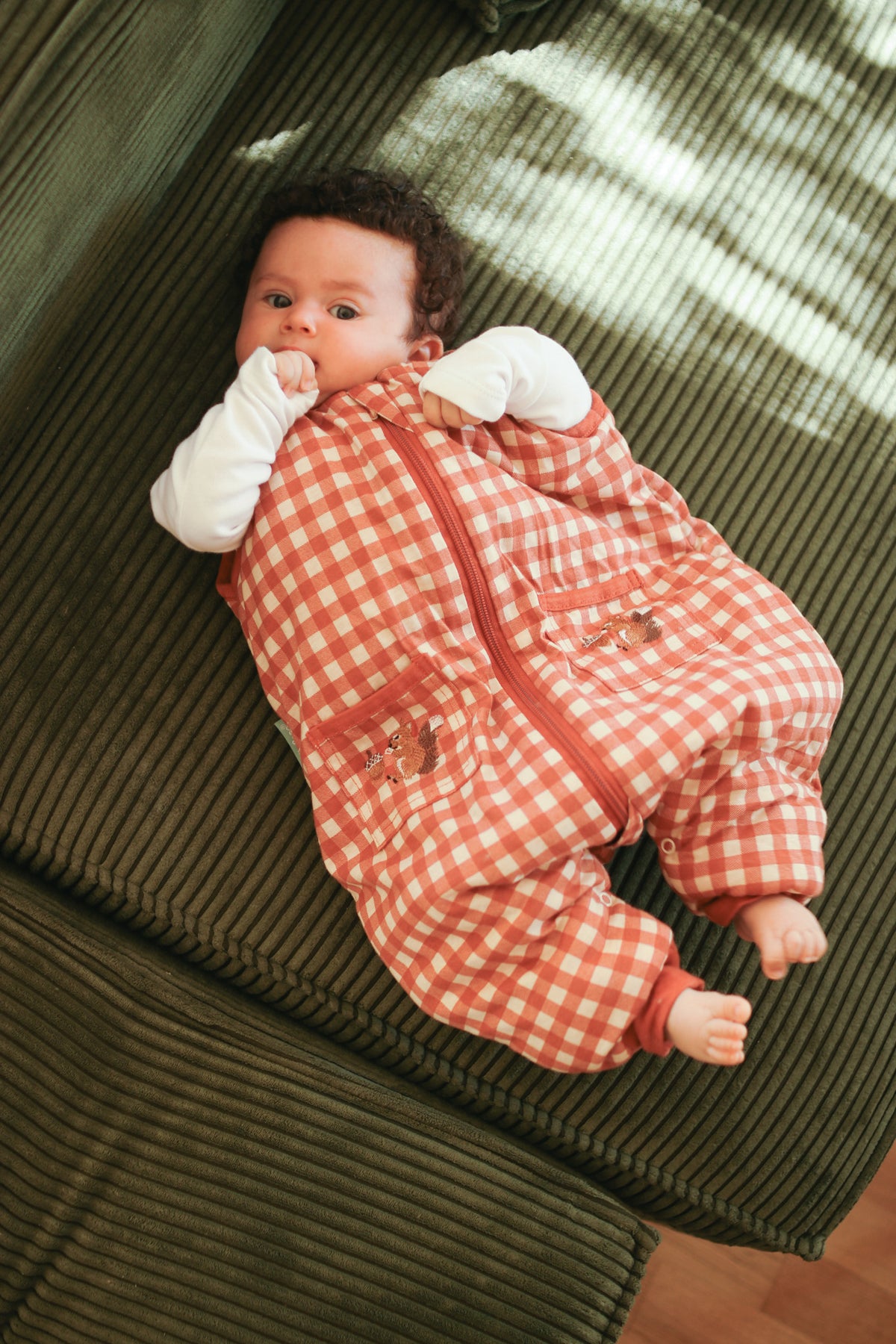 Sleeping jumpsuit - Vichy Clay - TOG 2.5