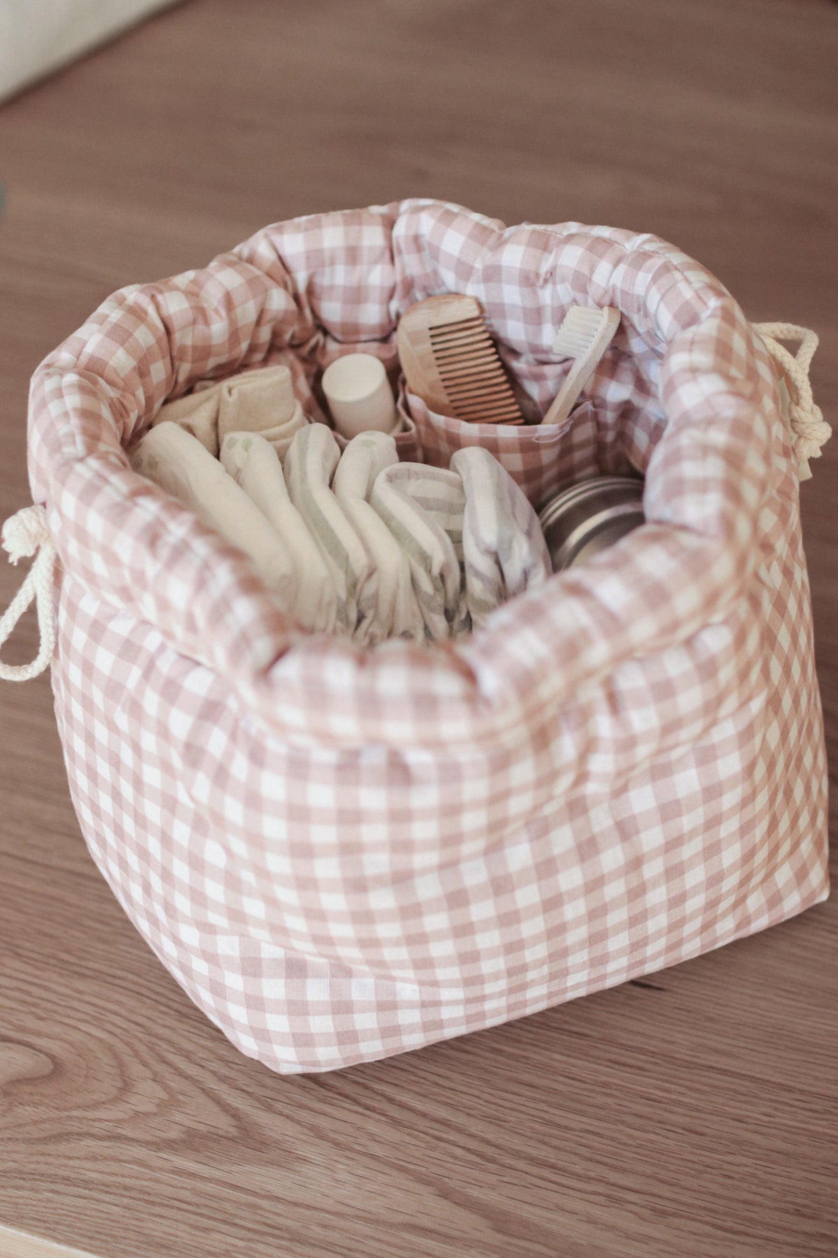 Baby organizer - Dusty Rose