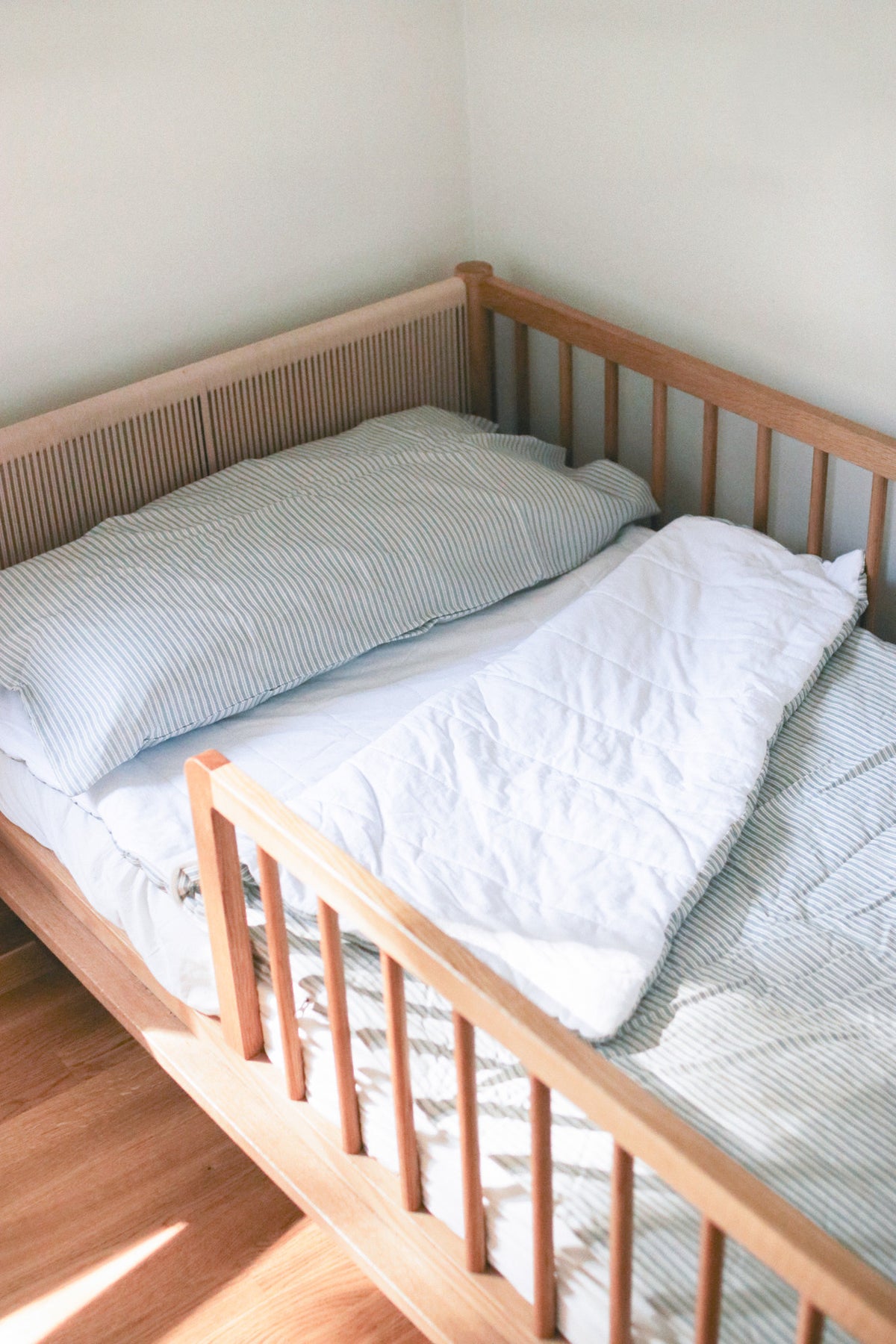 Winter Kids duvet sleeping bag – Blue Stripes