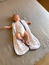 BABY SLEEPING BAG - OCEAN - TOG 1 - COTTON MUSLIN