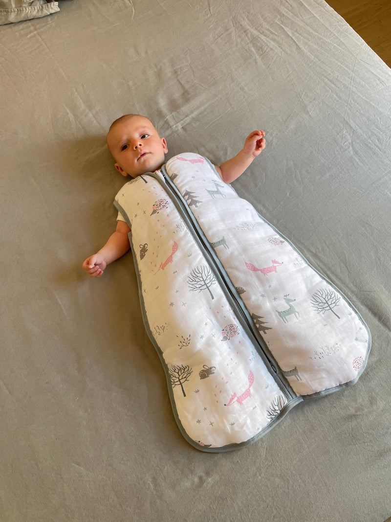 Cotton sleeping bag baby best sale