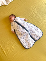 BABY SLEEPING BAG - OCEAN - TOG 1 - COTTON MUSLIN