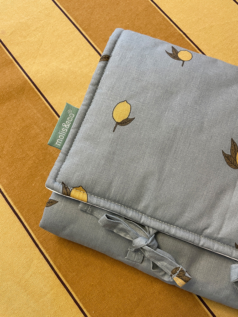 Pack Colima (4 Produkte): Pyjama + Kulturbeutel + Wickelunterlage + Winterschlafsack (2,5 TOG)