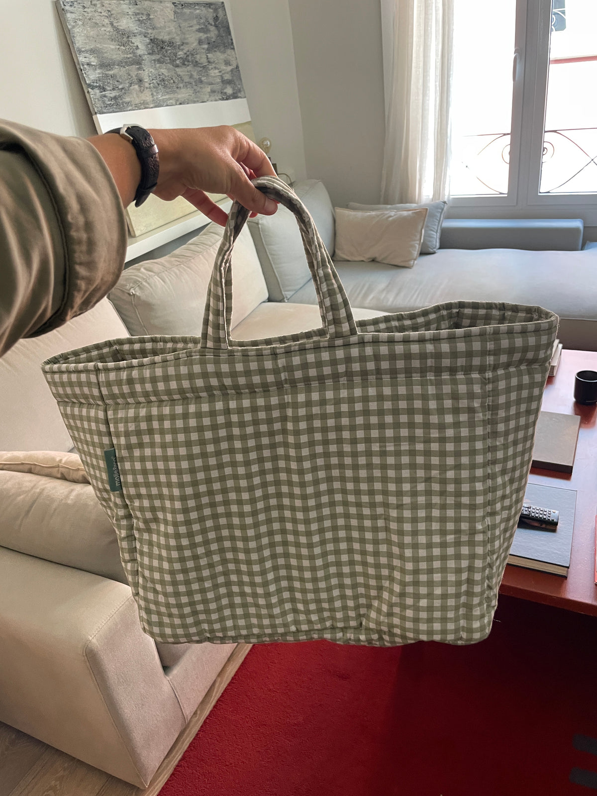 Shopper-Tasche- Mint Tea