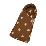 fußsack kinderwagen - Teddy Mocca - winter