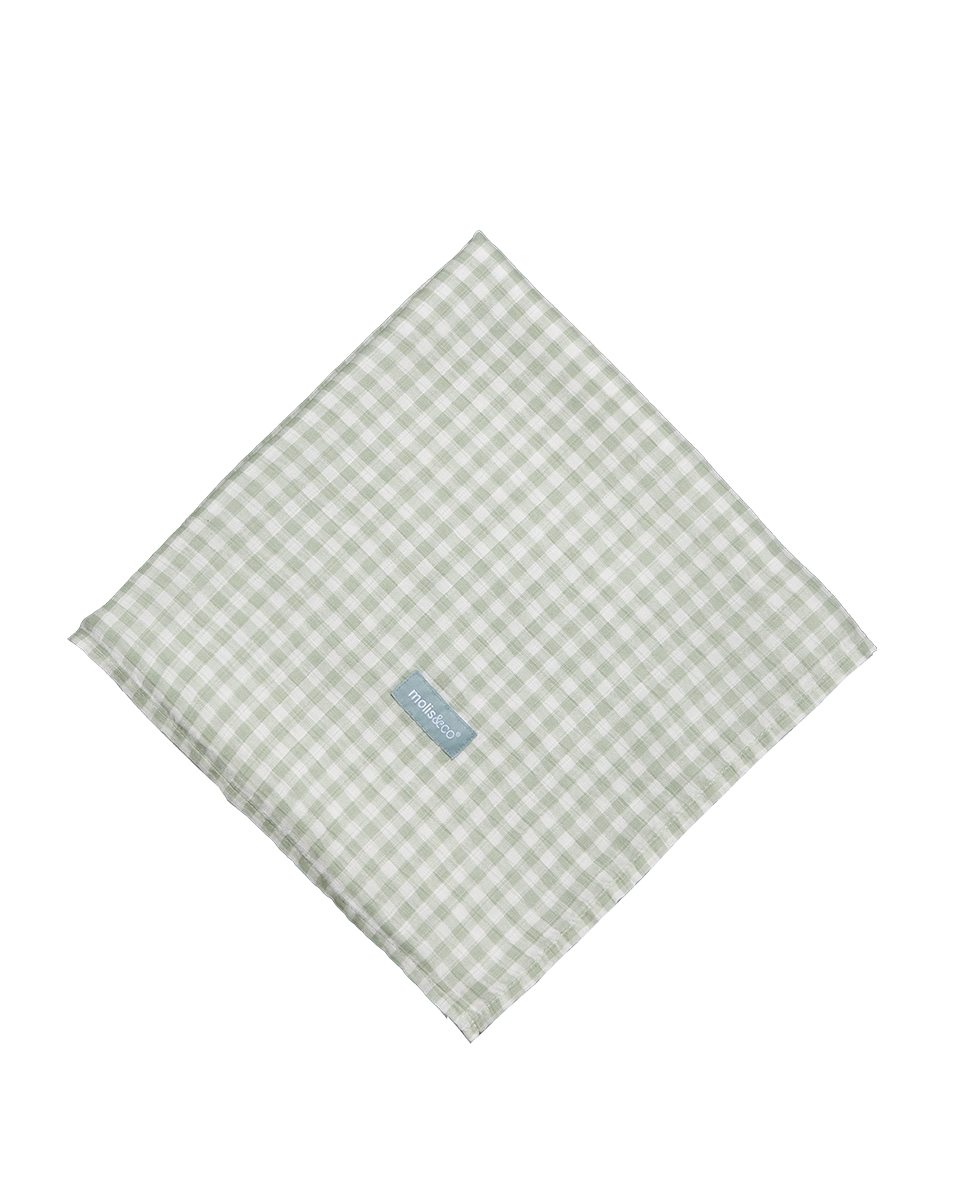 Muslin bamboo blanket - Mercury