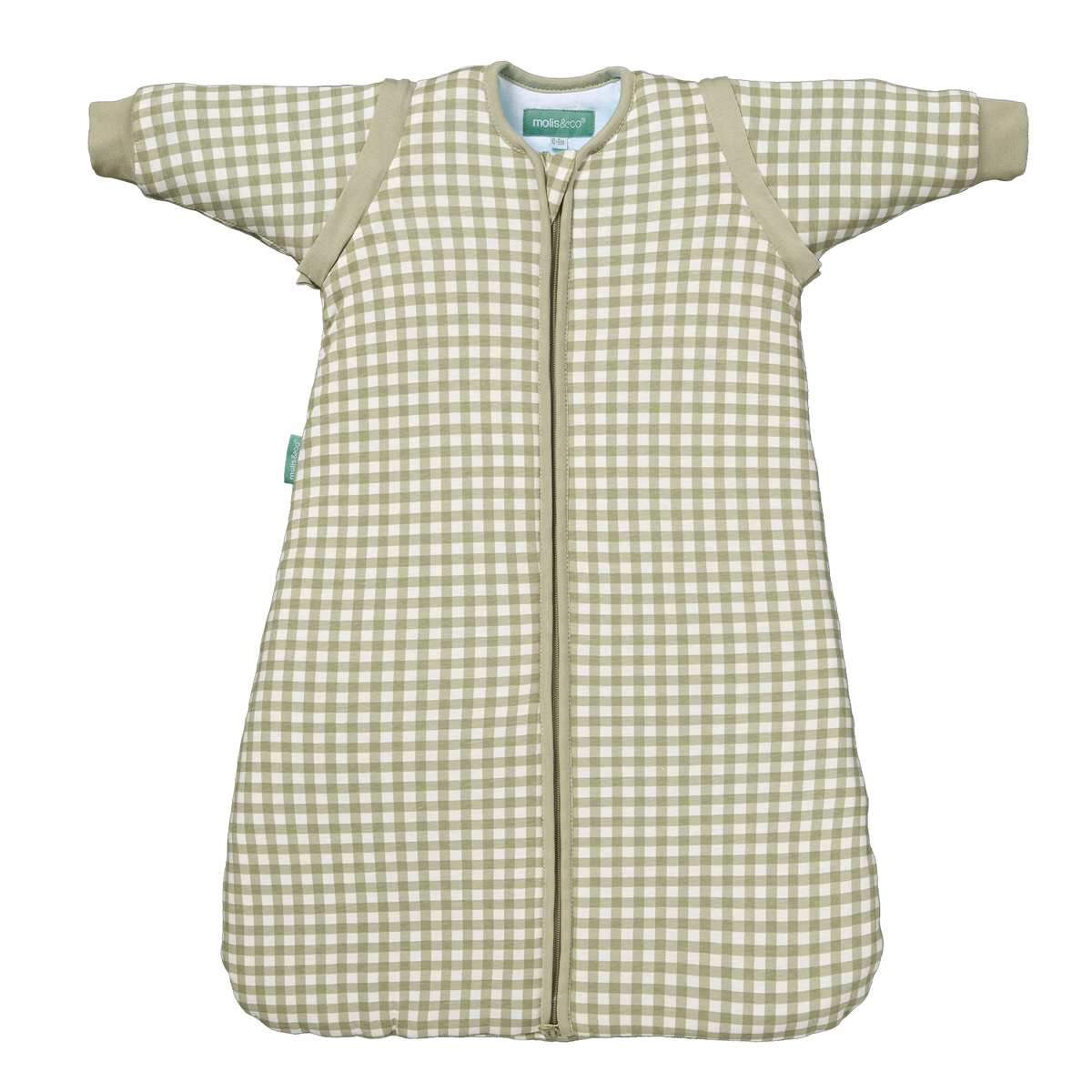 Saco de dormir bebé con mangas - Mint Tea - TOG 2.5