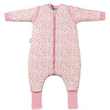 Pijama manta con mangas y calcetines antideslizantes - Misty Rose - TOG 2.5