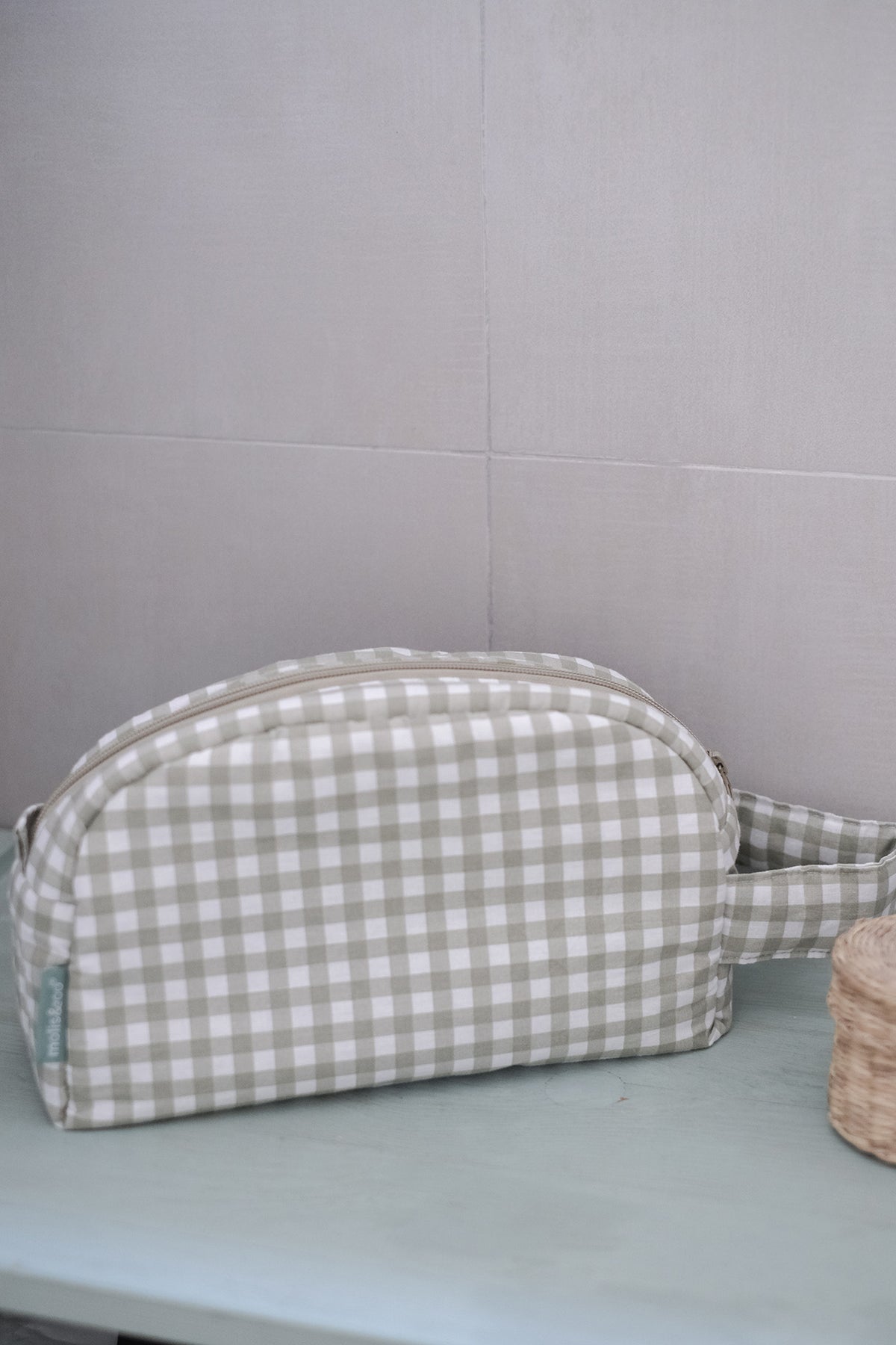 Wash bag - Teddy Mocca